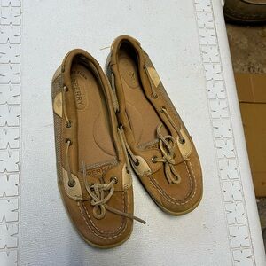Sperry Brown and Tan Boat Shoes
